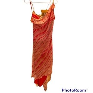 VINTAGE SILK SLIP DRESS EXPRESS 1990s Y2K VINTAGE